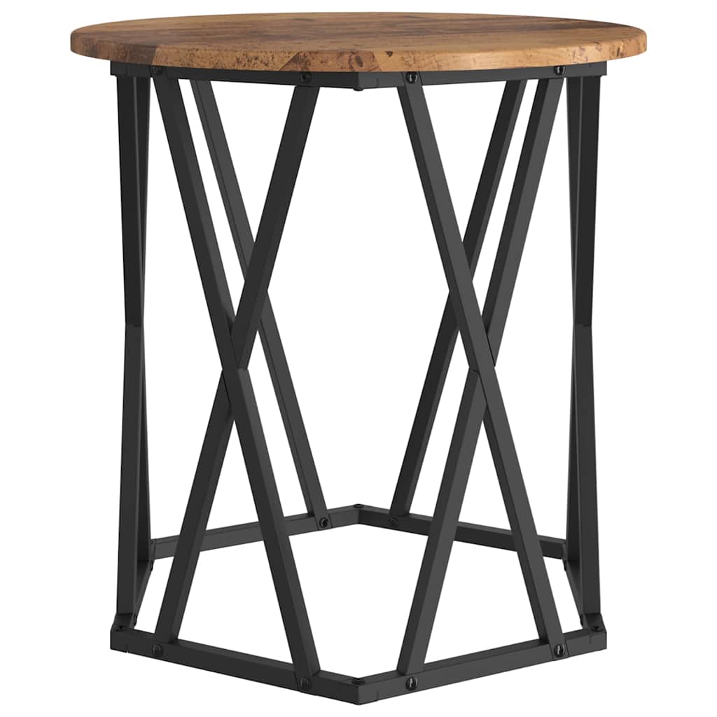 Tavolino da salotto 2 pcs Legno vecchio 50 x 50 x 50 cm