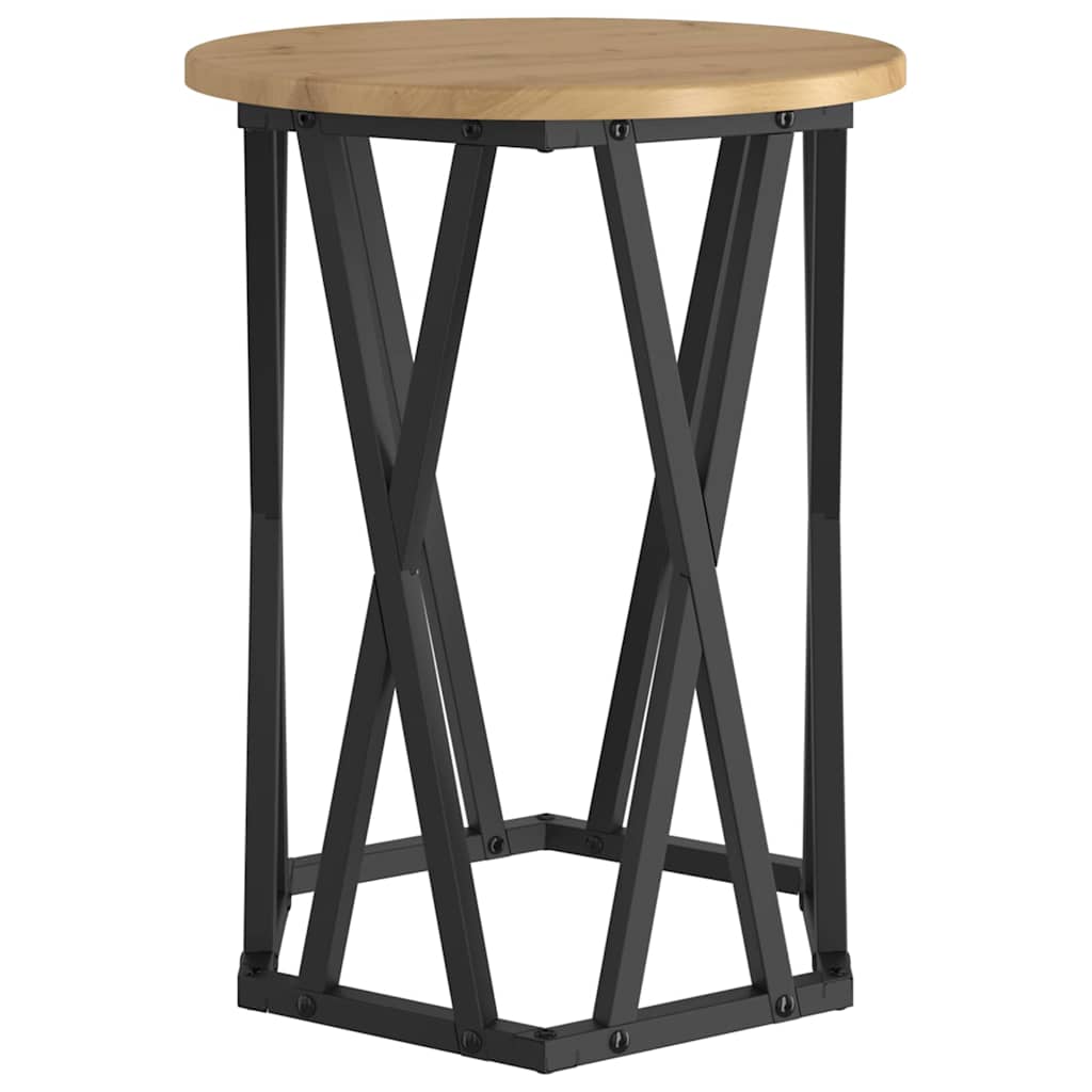 Tavolino da salotto 2 pcs rovere artigianale 50 x 50 x 50 cm