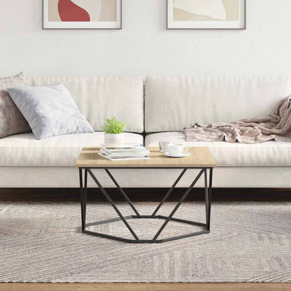 Tavolino da salotto Rovere Sonoma 80 x 80 x 45 cm | homemem39