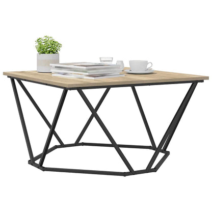 Tavolino da salotto Rovere Sonoma 80 x 80 x 45 cm | homemem39