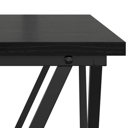 Tavolino da salotto 3 pcs Rovere Nero | homemem39
