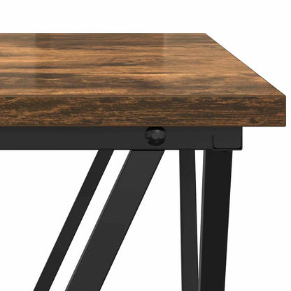 Tavolino da salotto 3 pcs Rovere fumé | homemem39