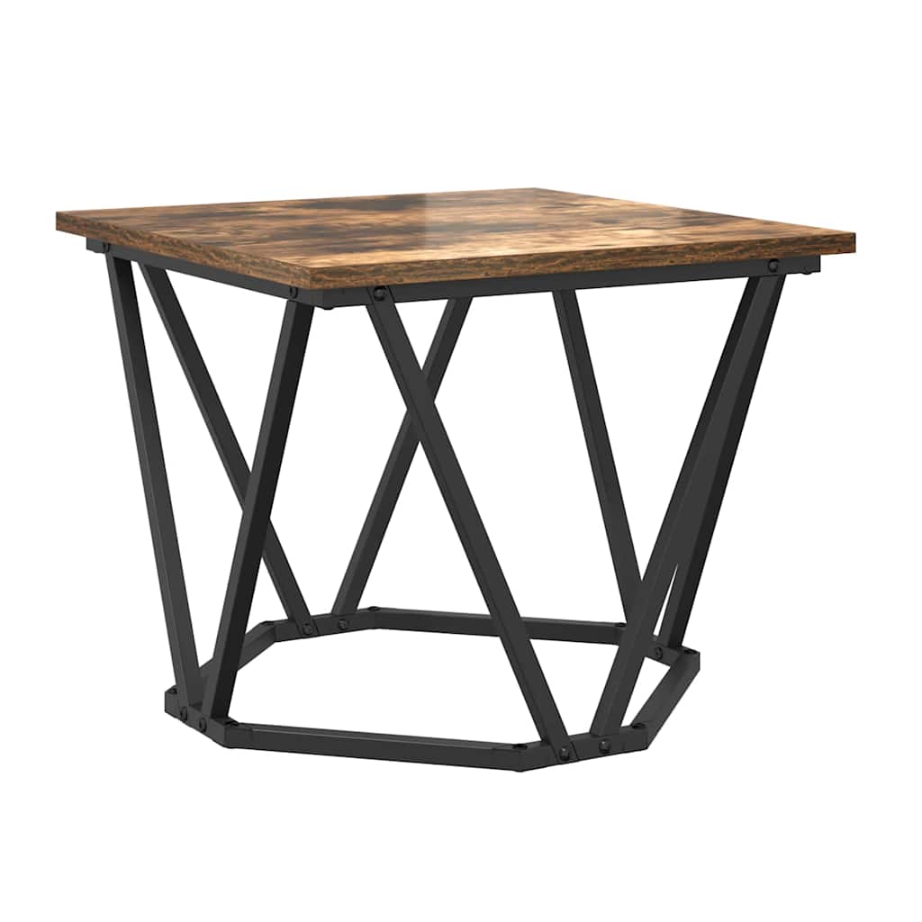 Tavolino da salotto 3 pcs Rovere fumé | homemem39