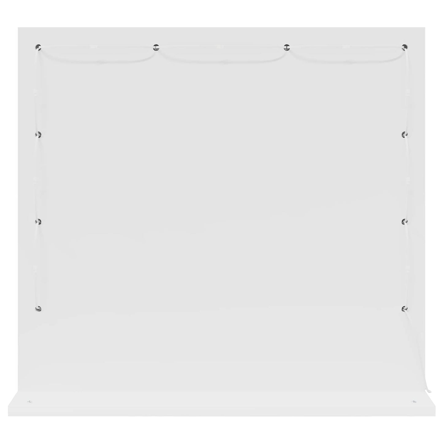 Specchio da Vanità Rettangolare Bianco 60 x 55 x 18 cm | homemem39