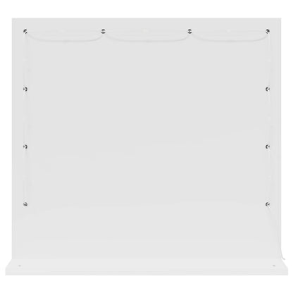 Specchio da Vanità Rettangolare Bianco 60 x 55 x 18 cm | homemem39