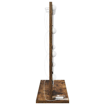 Specchio da Vanità con specchio Rovere fumé 60 x 55 x 18 cm