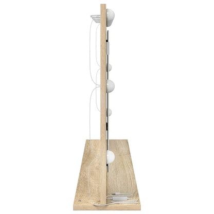 Specchio da Vanità Rettangolare Rovere Sonoma 100 x 55 x 18 cm | homemem39