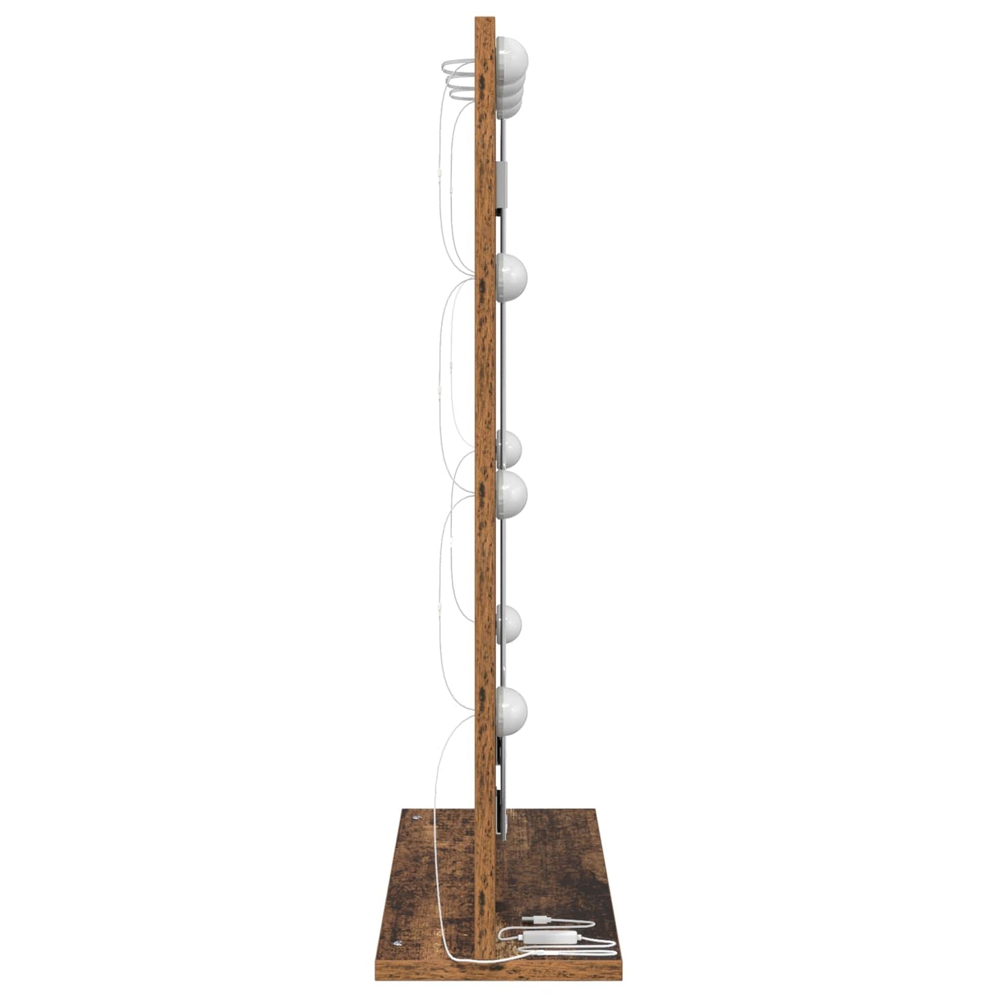 Specchio da Vanità Rettangolare Legno vecchio 70 x 50 x 18 cm | homemem39