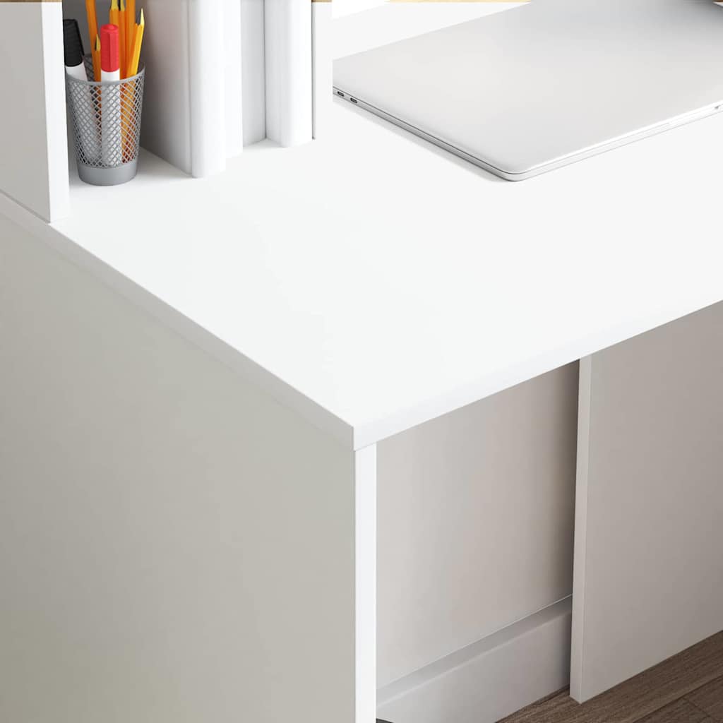 Scrivania Bianco 91 x 50 x 149 cm Legno multistrato
