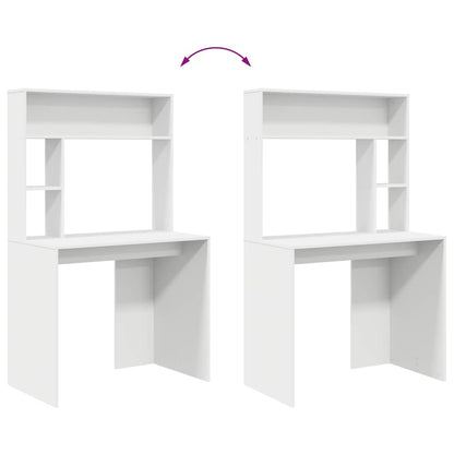 Scrivania Bianco 91 x 50 x 149 cm Legno multistrato