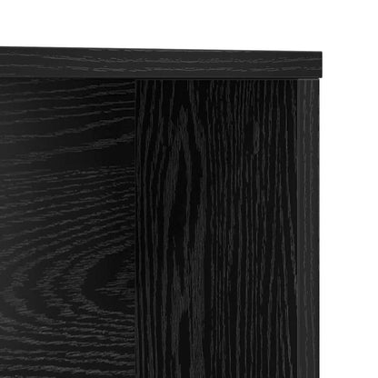 Scrivania Rovere Nero 91 x 50 x 149 cm Legno ingegnerizzato