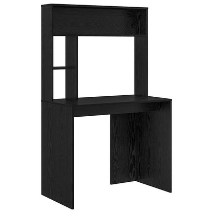 Scrivania Rovere Nero 91 x 50 x 149 cm Legno ingegnerizzato