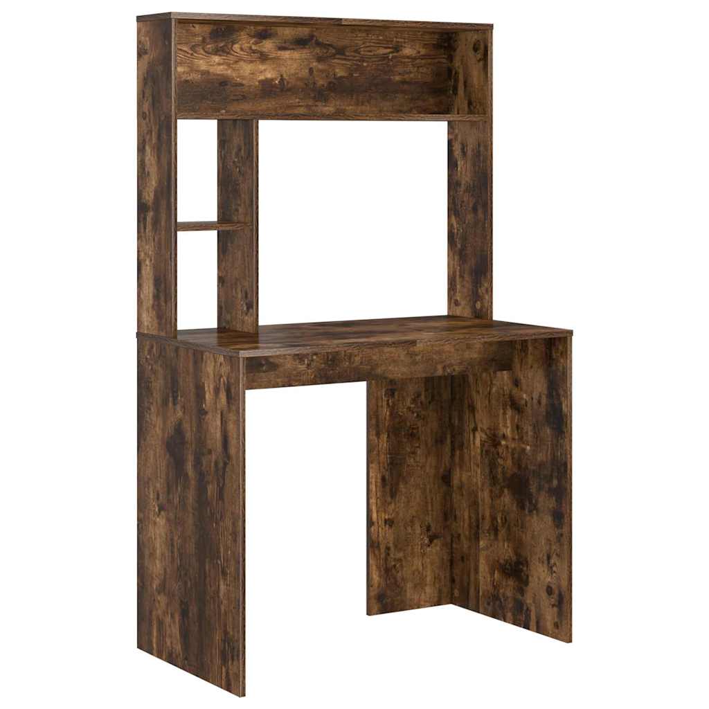 Scrivania Rovere fumé 91 x 50 x 149 cm Legno multistrato | homemem39
