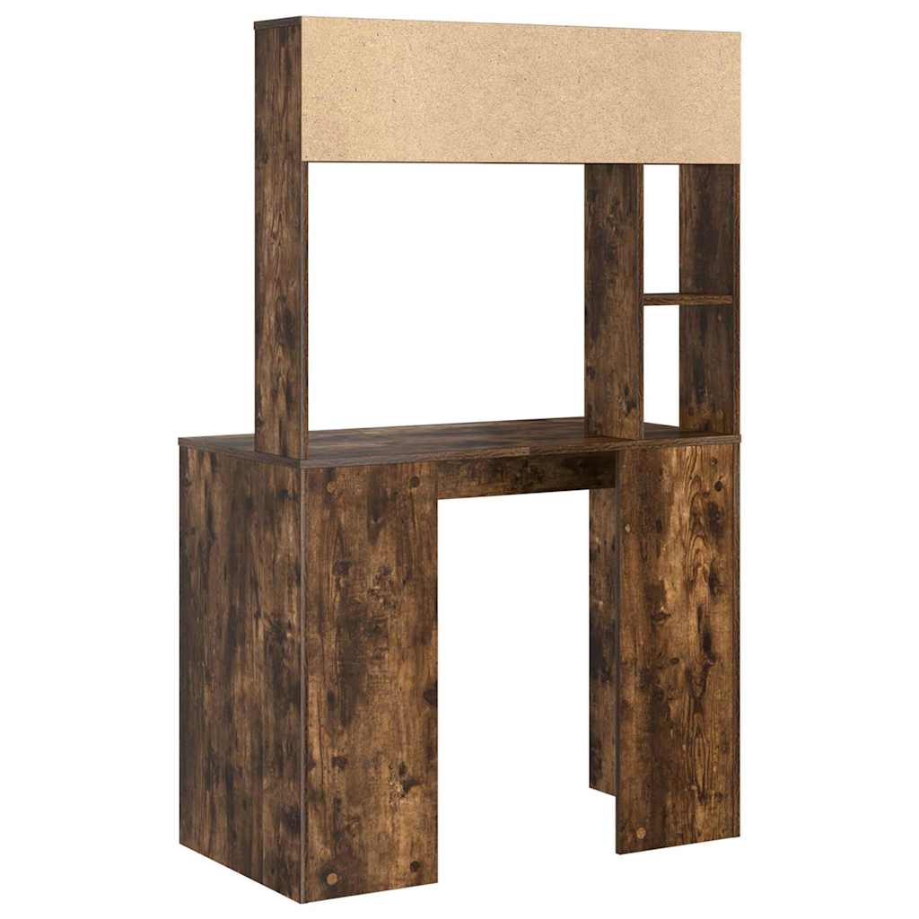 Scrivania Rovere fumé 91 x 50 x 149 cm Legno multistrato | homemem39