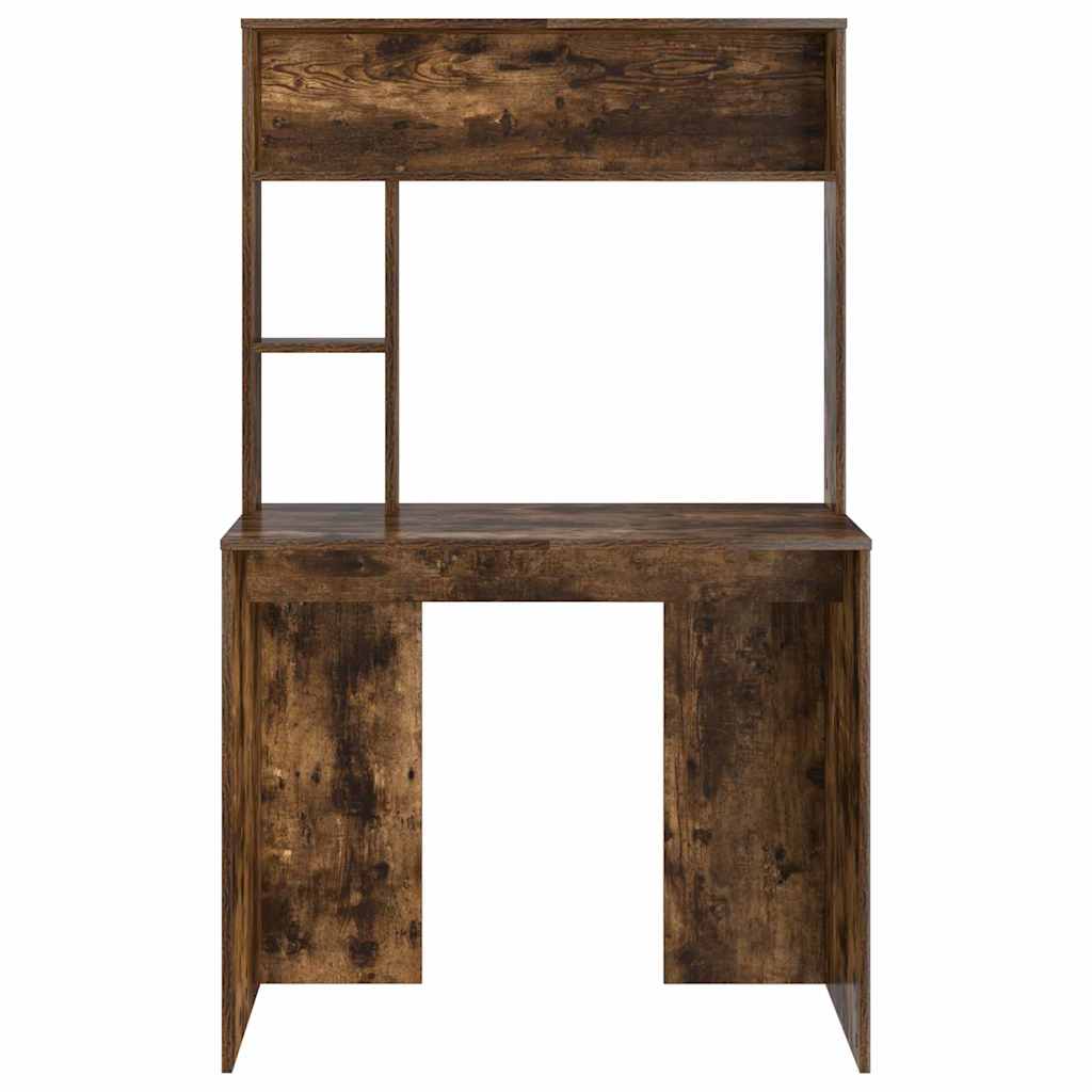 Scrivania Rovere fumé 91 x 50 x 149 cm Legno multistrato | homemem39