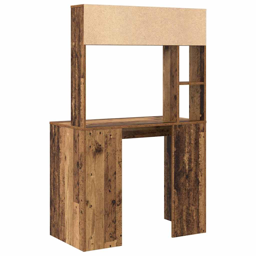 Scrivania Legno vecchio 91 x 50 x 149 cm Legno multistrato | homemem39