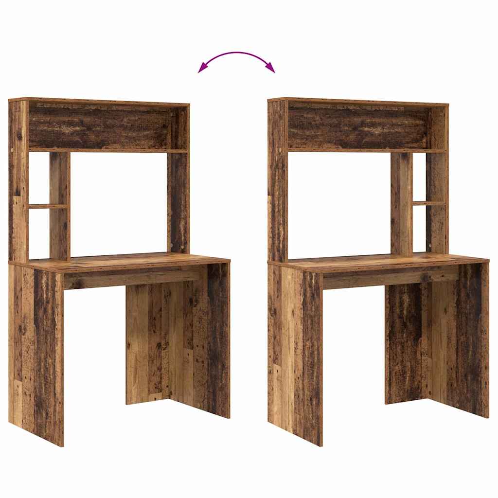 Scrivania Legno vecchio 91 x 50 x 149 cm Legno multistrato | homemem39