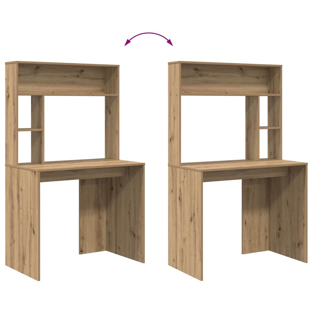 Scrivania Rovere artigianale 91 x 50 x 149 cm Legno multistrato | homemem39