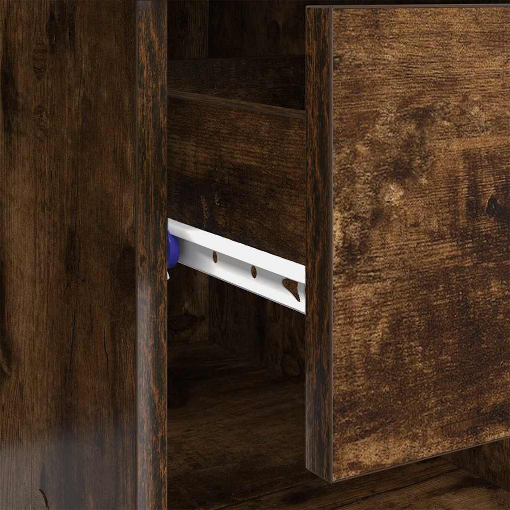 Scrivania Rovere fumé 90 x 49 x 75 cm Legno ingegnerizzato - homemem39
