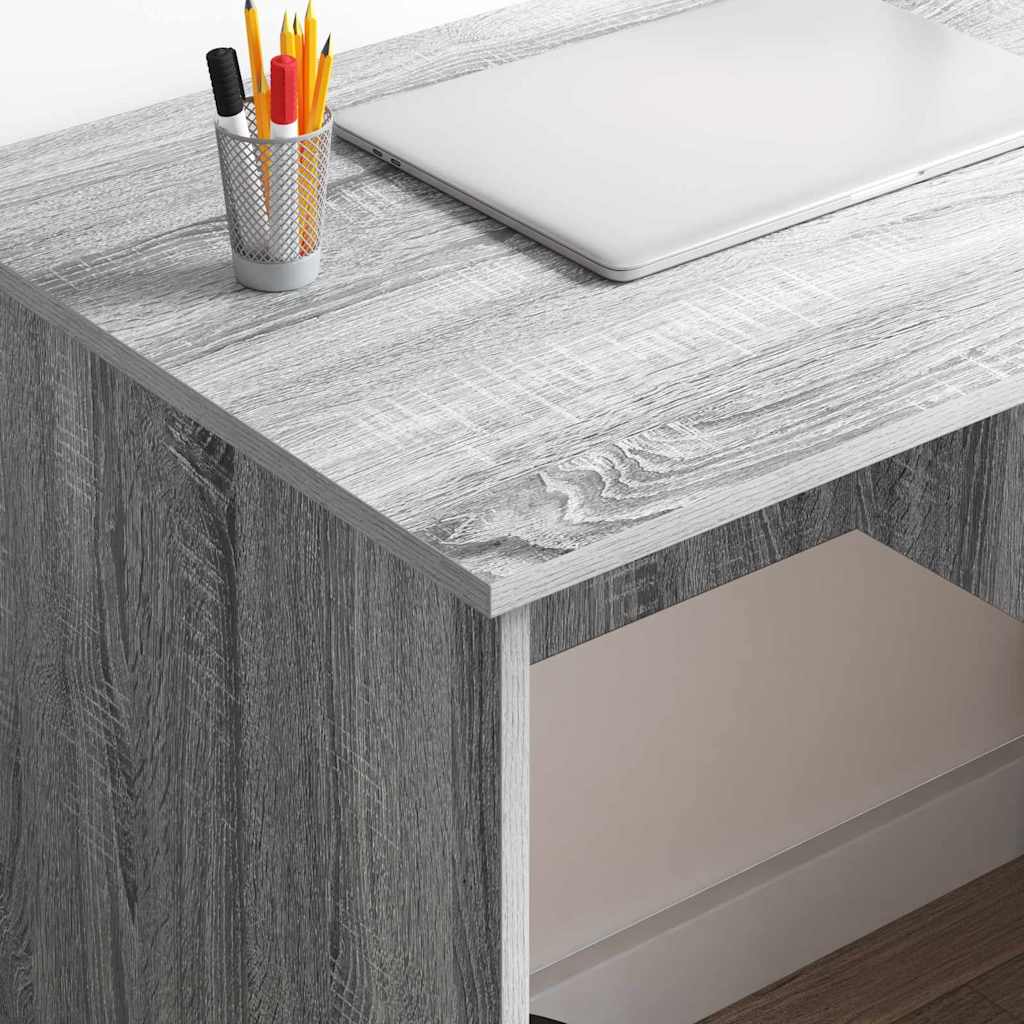 Scrivania Grigio Sonoma 90 x 49 x 75 cm Legno multistrato | homemem39