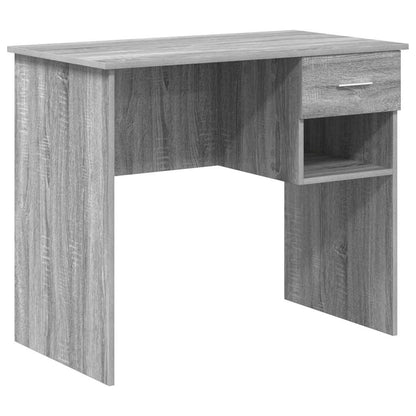 Scrivania Grigio Sonoma 90 x 49 x 75 cm Legno multistrato | homemem39