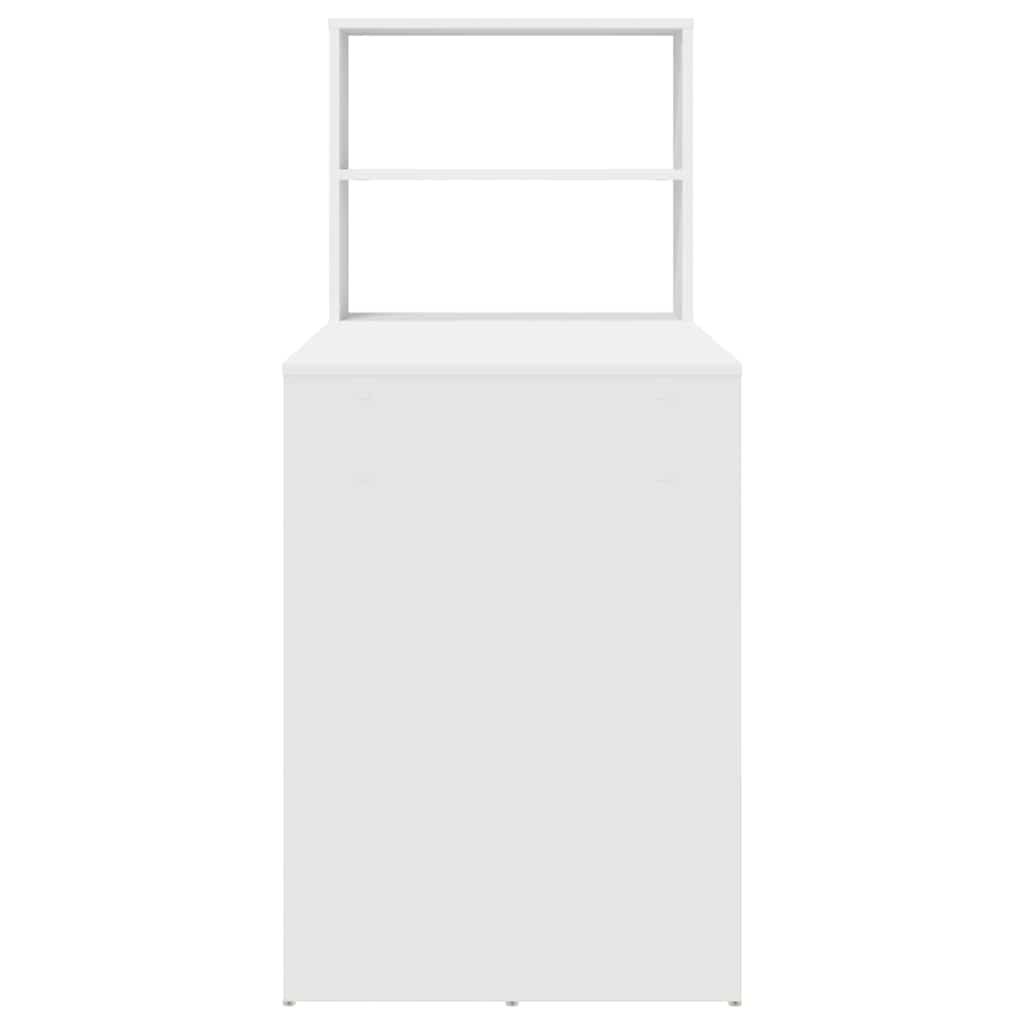 Scrivania Bianco 113 x 54 x 120 cm Legno multistrato