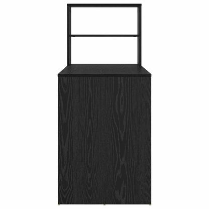 Scrivania Rovere Nero 113 x 54 x 120 cm Legno multistrato | homemem39