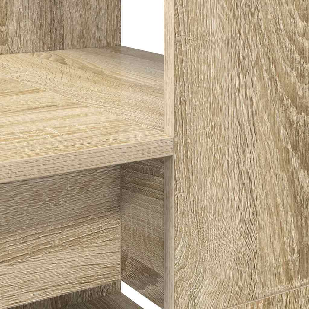 Scrivania Rovere Sonoma 113 x 54 x 120 cm Legno multistrato | homemem39