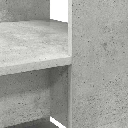Scrivania Grigio cemento 113 x 54 x 120 cm Legno multistrato | homemem39