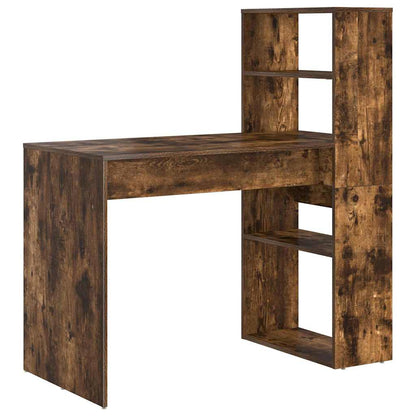 Scrivania Rovere fumé 113 x 54 x 120 cm Legno multistrato | homemem39