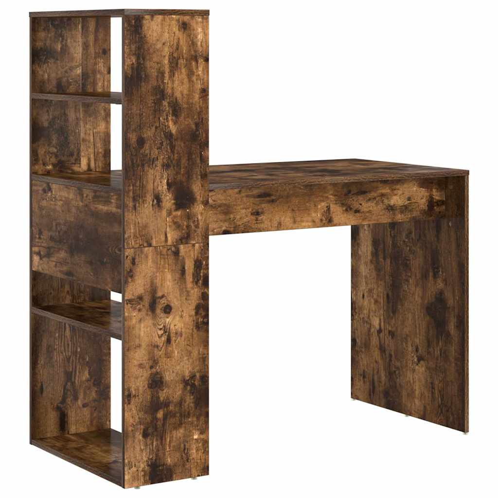 Scrivania Rovere fumé 113 x 54 x 120 cm Legno multistrato | homemem39