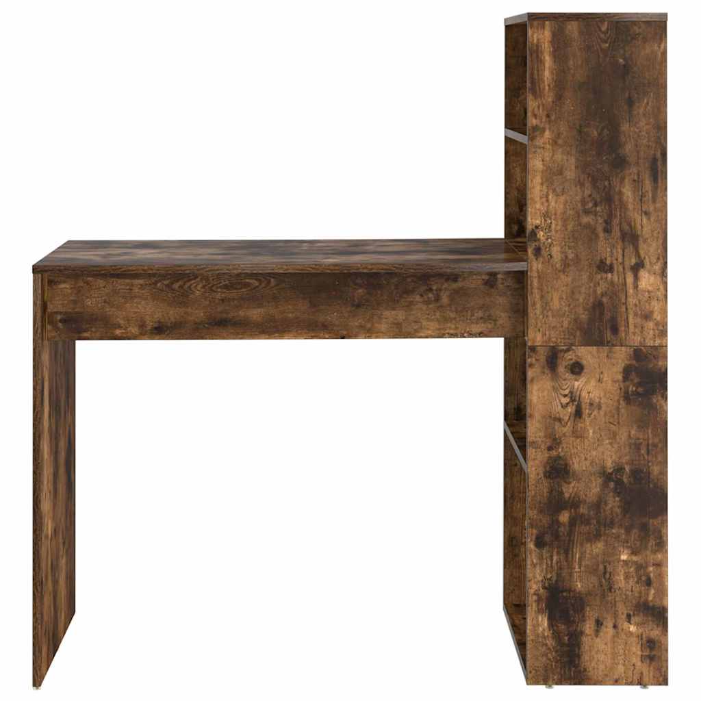 Scrivania Rovere fumé 113 x 54 x 120 cm Legno multistrato | homemem39