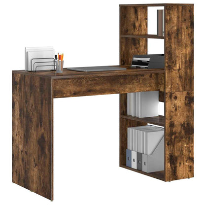 Scrivania Rovere fumé 113 x 54 x 120 cm Legno multistrato | homemem39