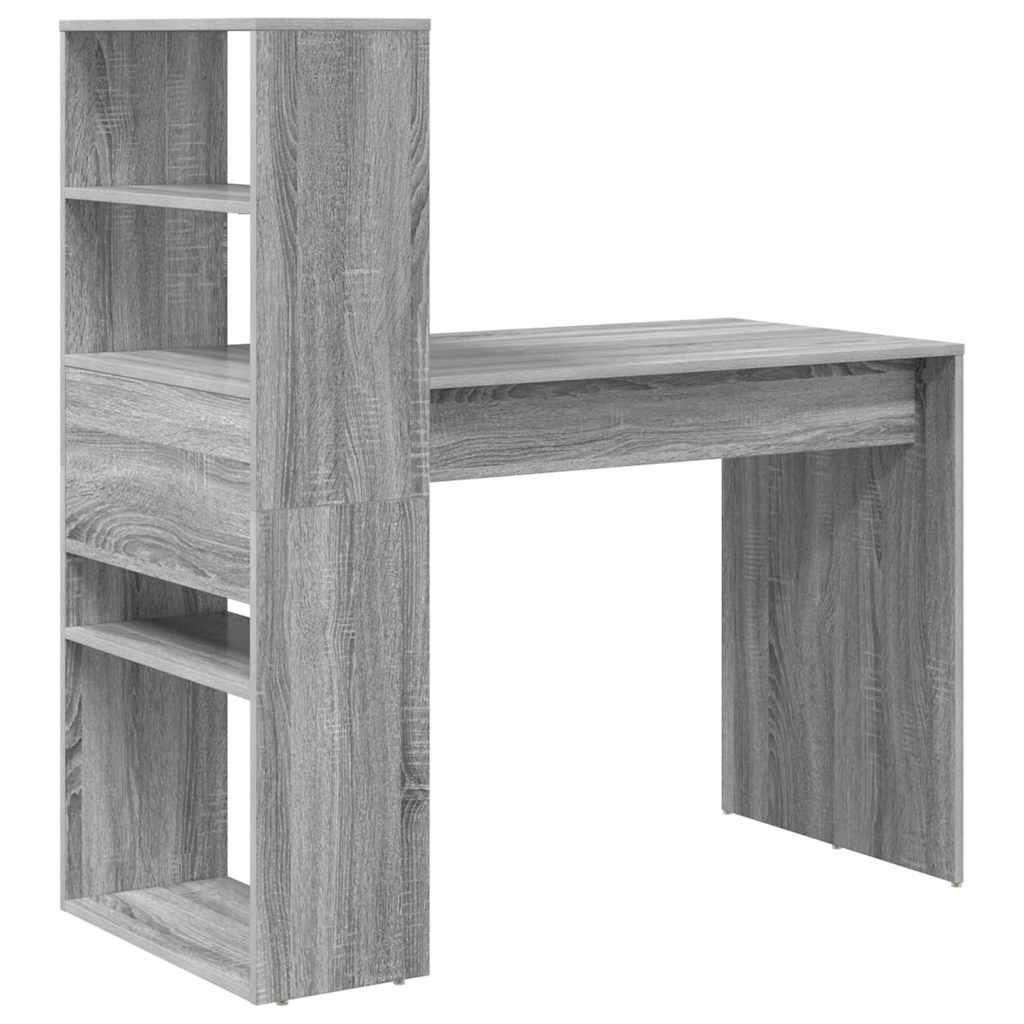 Scrivania Grigio Sonoma 113 x 54 x 120 cm Legno multistrato | homemem39