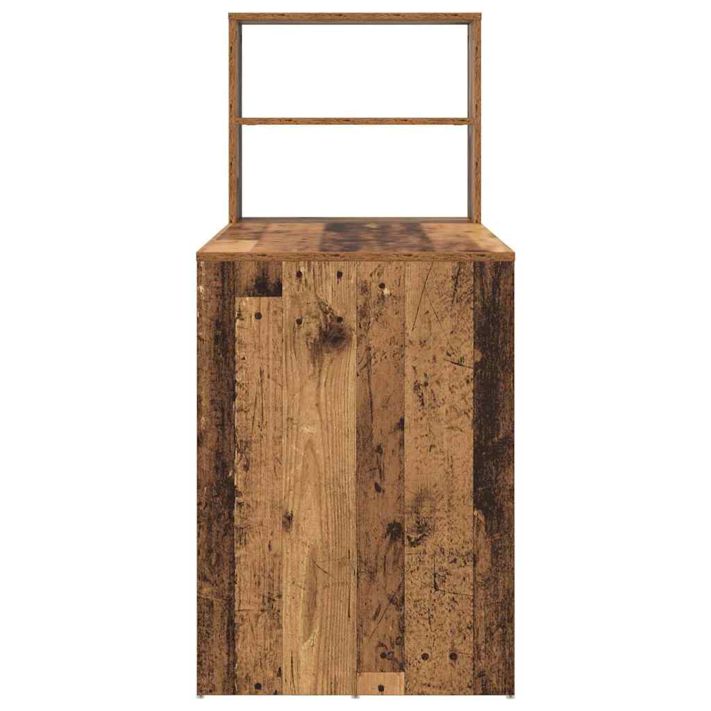 Scrivania Legno vecchio 113 x 54 x 120 cm Legno multistrato | homemem39