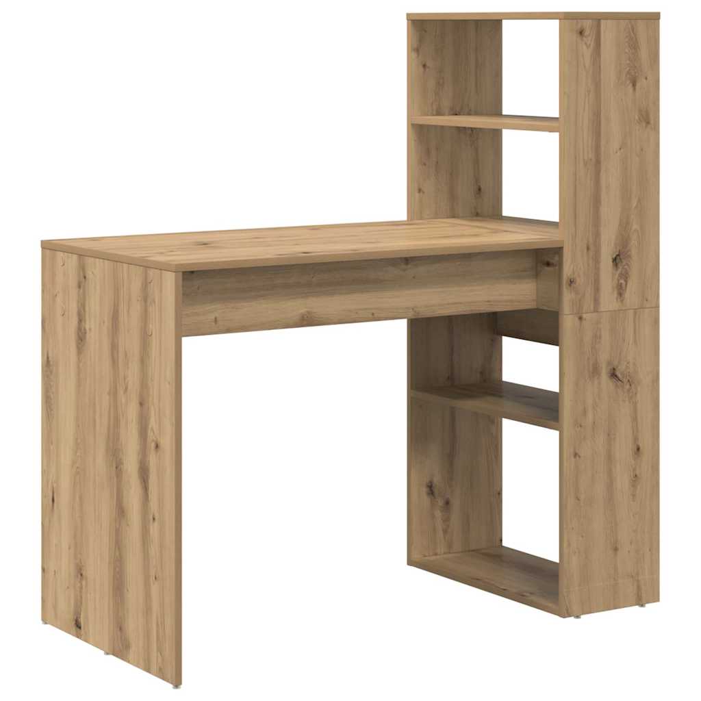 Scrivania con lo scaffale Rovere artigianale 113 x 54 x 120 cm | homemem39