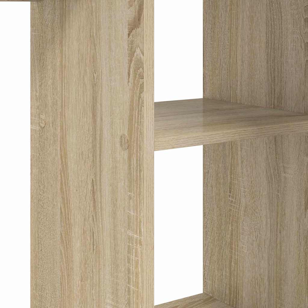 Scrivania rovere sonoma 142 x 102 x 73 cm Legno multistrato