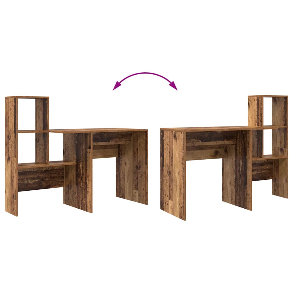 Scrivania Legno vecchio 131,5 x 50 x 106,5 cm Legno multistrato | homemem39