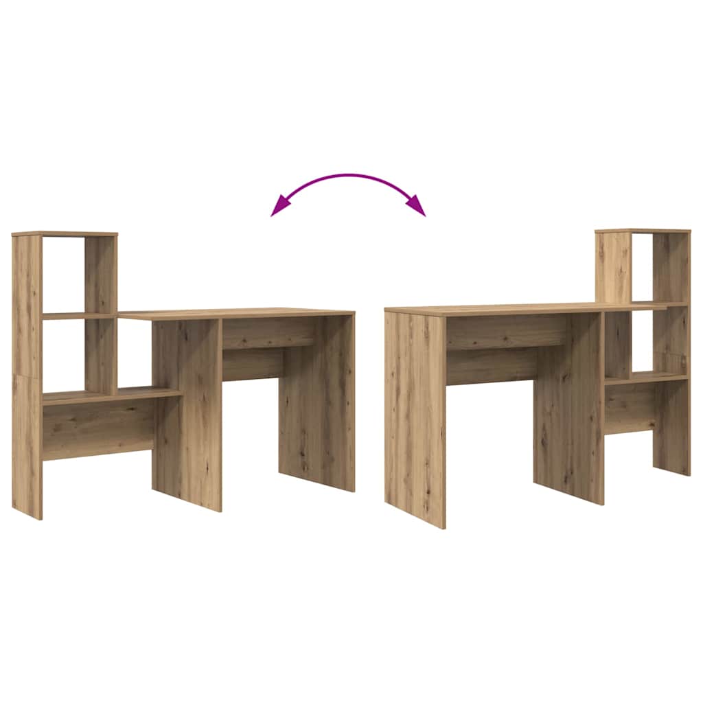 Scrivania rovere artigianale 131.5 x 50 x 106.5 cm