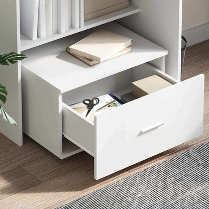 Mobile con Cassetti Bianco 55 x 45 x 33.5 cm Legno multistrato