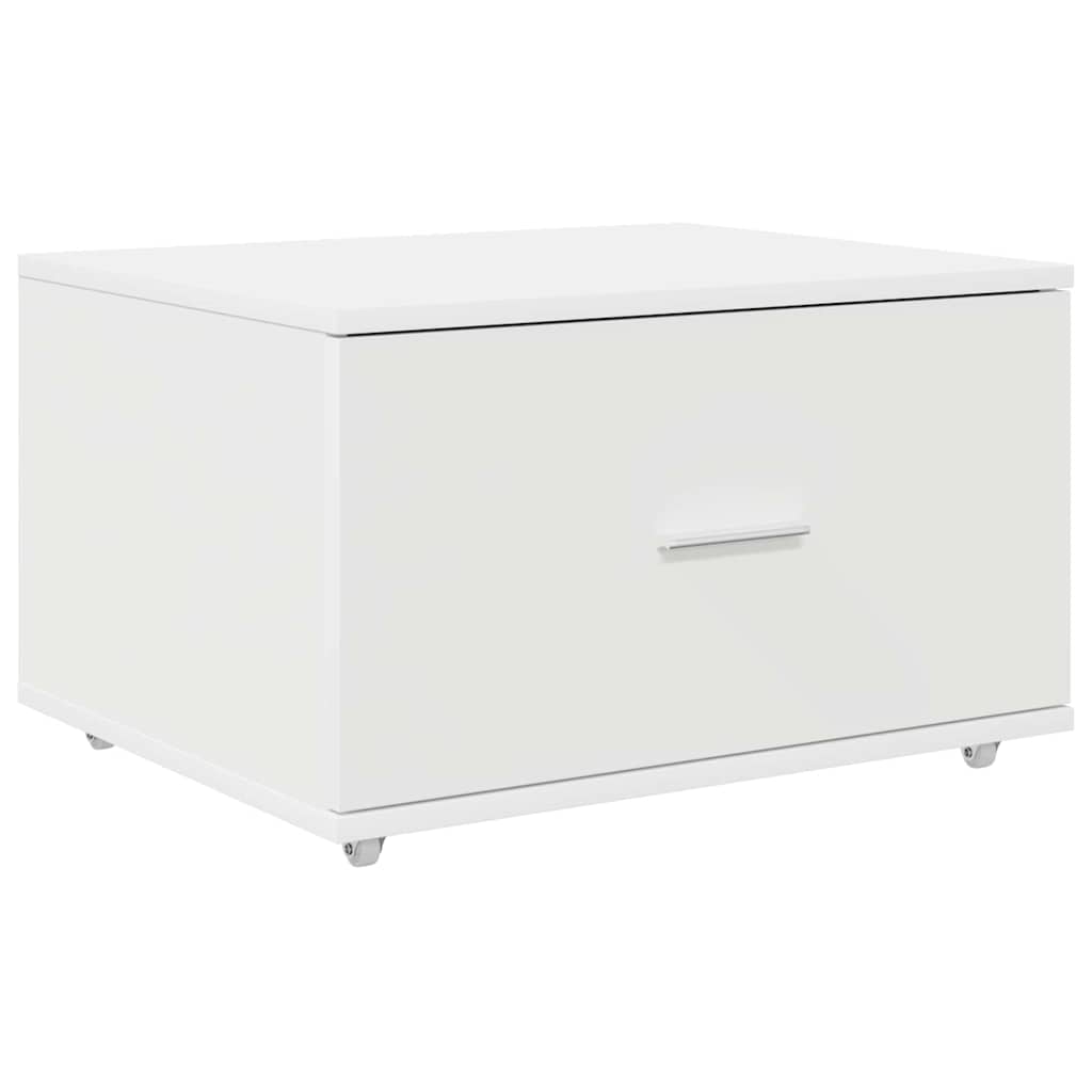 Mobile con Cassetti Bianco 55 x 45 x 33.5 cm Legno multistrato