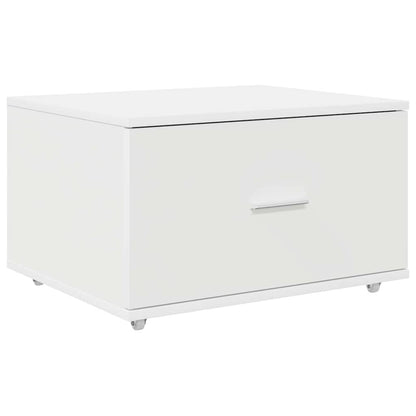 Mobile con Cassetti Bianco 55 x 45 x 33.5 cm Legno multistrato