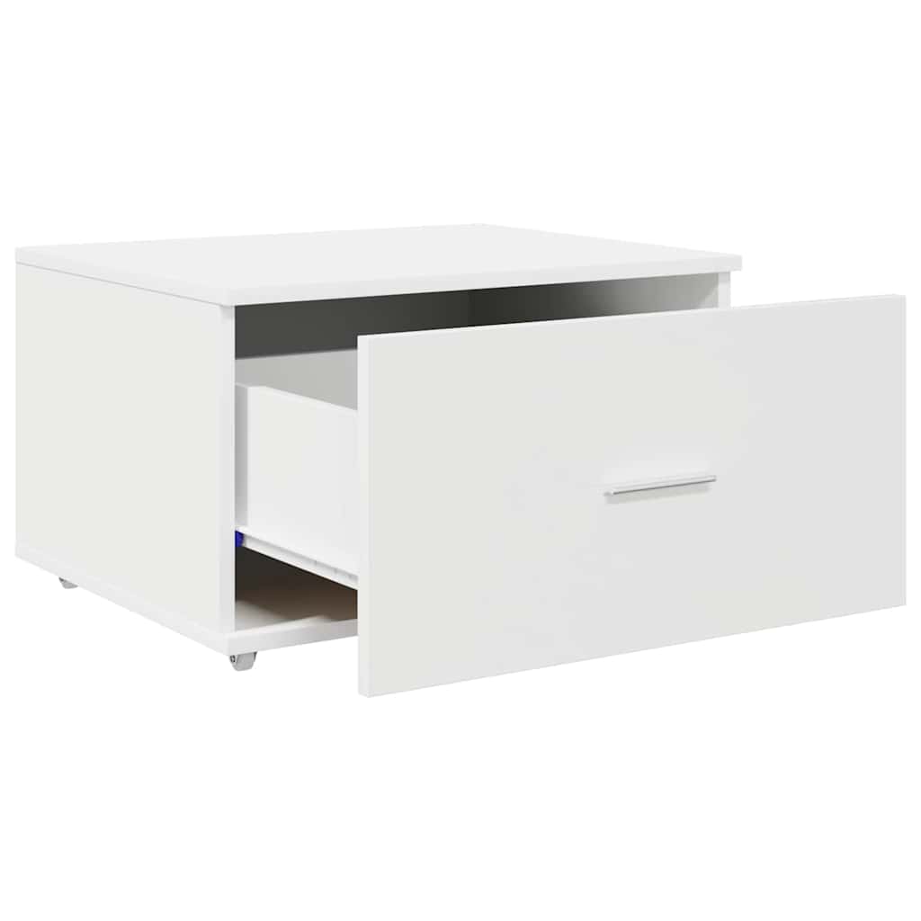 Mobile con Cassetti Bianco 55 x 45 x 33.5 cm Legno multistrato