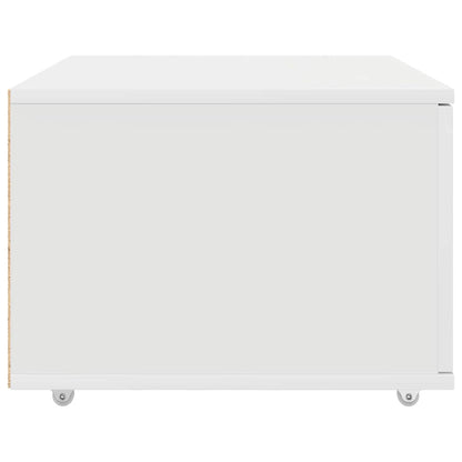 Mobile con Cassetti Bianco 55 x 45 x 33.5 cm Legno multistrato