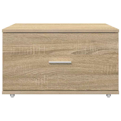 Mobile con Cassetti con ruota Rovere Sonoma 55 x 45 x 31 cm | homemem39