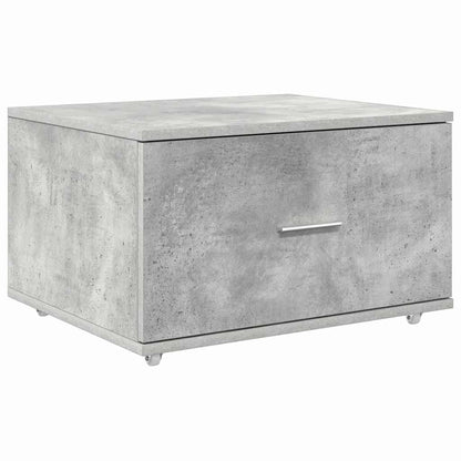 Mobile con Cassetti con ruota Grigio cemento 55 x 45 x 31 cm | homemem39
