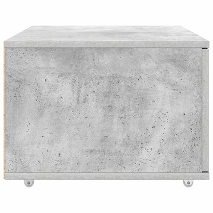 Mobile con Cassetti con ruota Grigio cemento 55 x 45 x 31 cm | homemem39