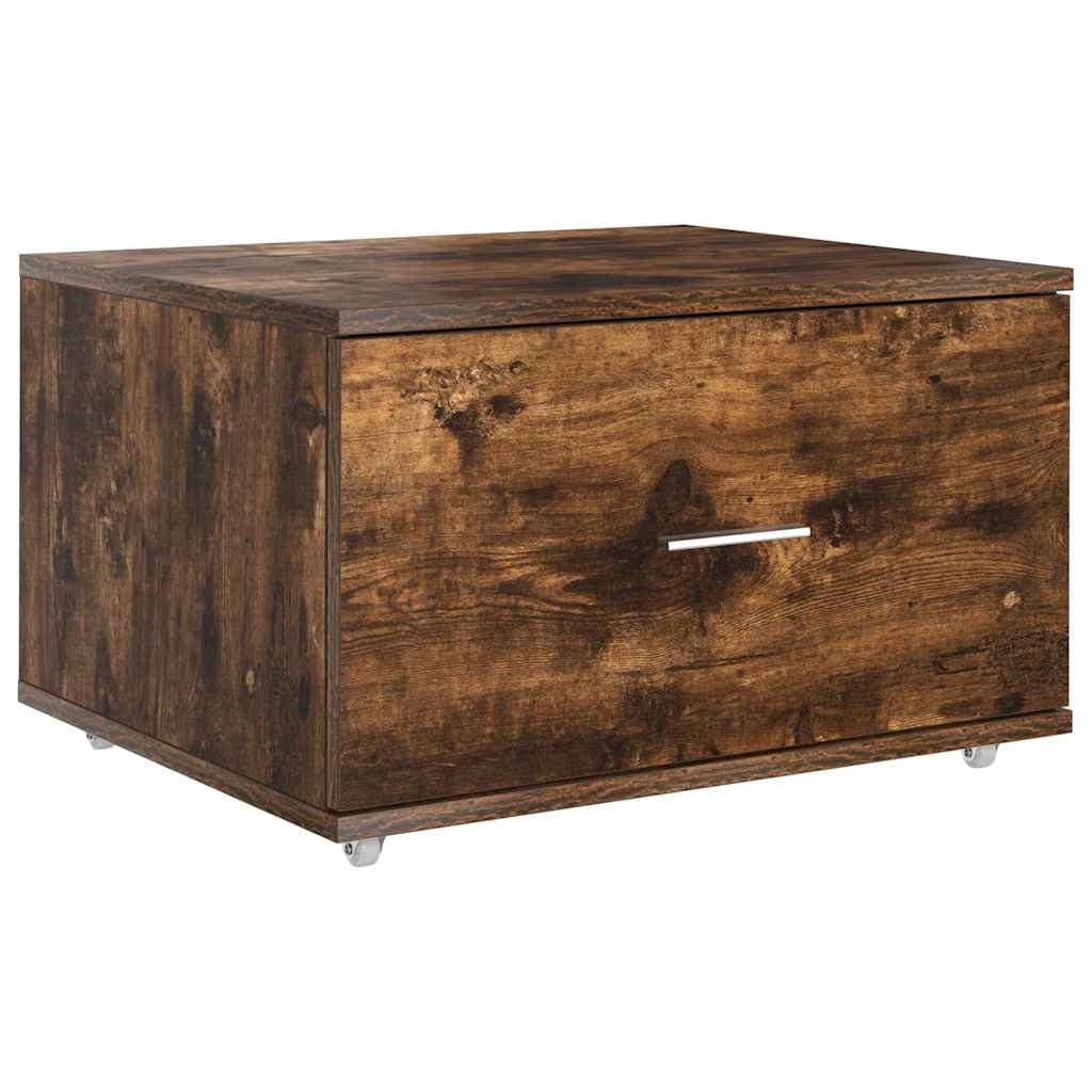 Mobile con Cassetti con ruota Rovere fumé 55 x 45 x 31 cm | homemem39