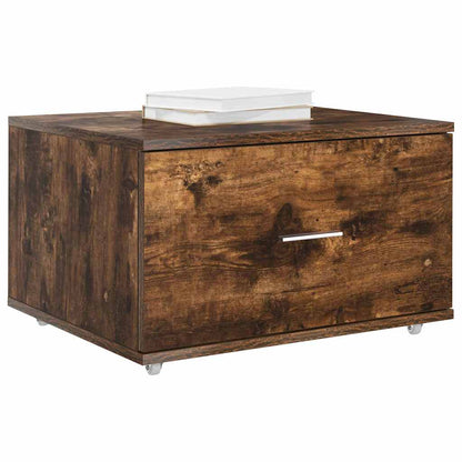 Mobile con Cassetti con ruota Rovere fumé 55 x 45 x 31 cm | homemem39