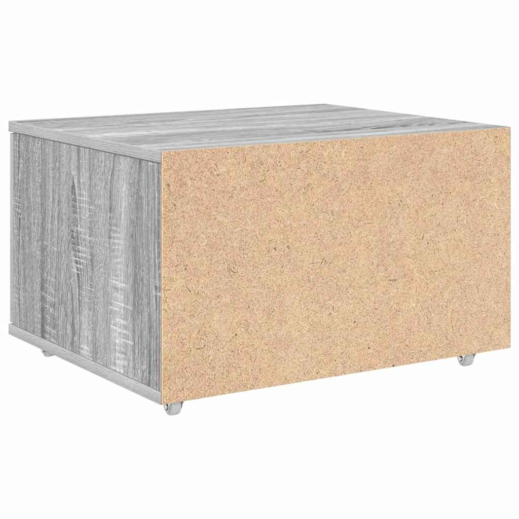 Mobile con Cassetti con ruota Grigio Sonoma 55 x 45 x 31 cm | homemem39